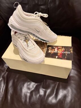 Nike Air Max 97 x MSCHF INRI Jesus Sneakers Size 10 Brand New - AUTHENTIC RARE